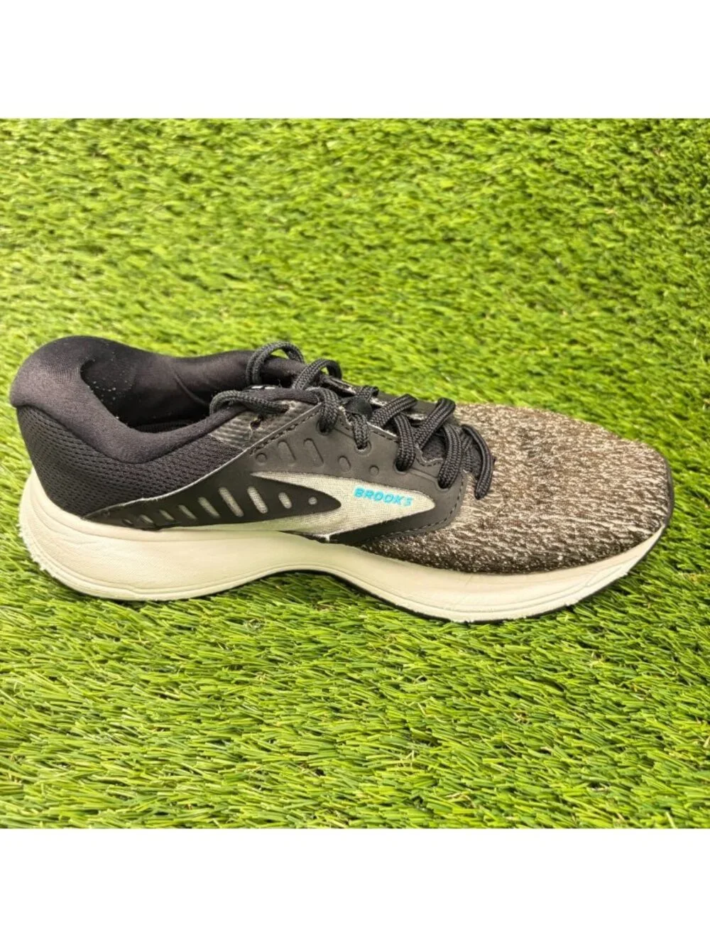 Brooks Range 2 Womens Size 7.5 Black Brown White Athletic Running Shoes Sneakers